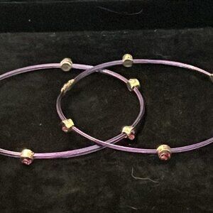 Lot of 2 Seasonal Whispers Bracelets